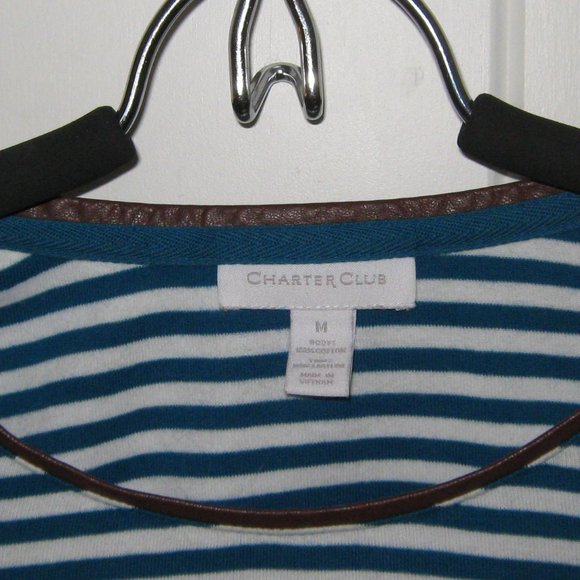 Charter Club Striped Top - Picture 2 of 4